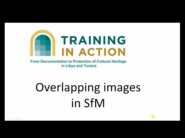 Overlapping images for SfM (photogrammetry)