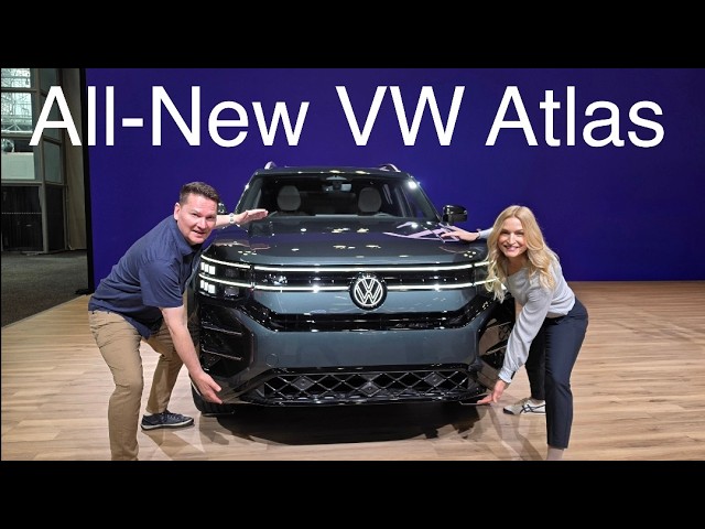 The second generation Atlas is here // All-New 2027 VW Atlas 1st look