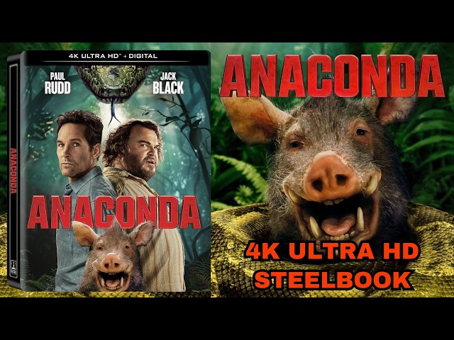 Anaconda (2025) 4K Ultra HD + Digital Limited Edition Steelbook