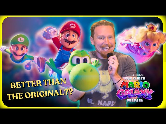 SUPER MARIO GALAXY - Non-Spoiler Review - This GORGEOUS Sequel Does a Barrel Roll!