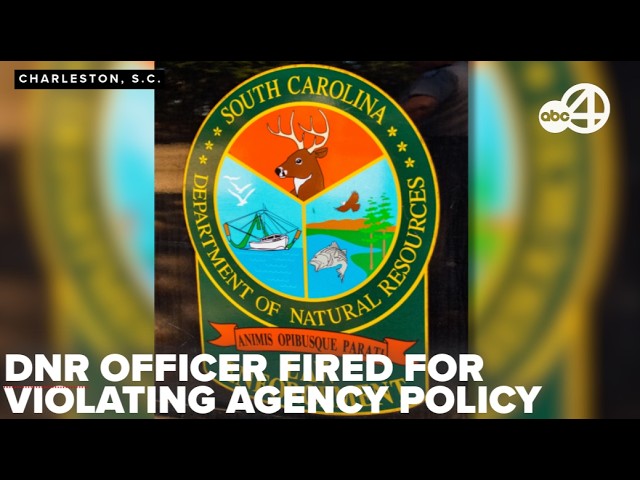 New details emerge after SCDNR officer's March termination due to misconduct