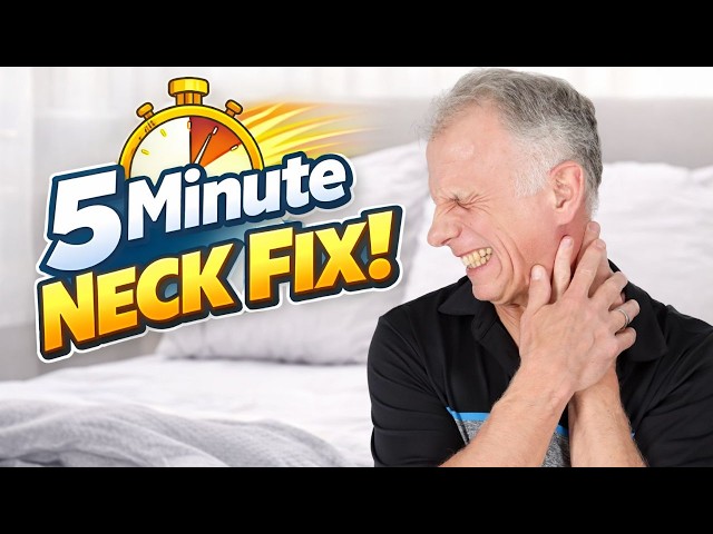 Fix Neck Pain After Sleeping Wrong in 5 Minutes