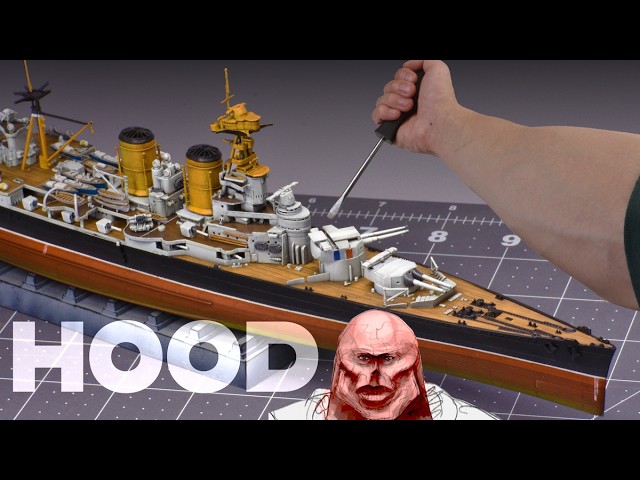 I ruined HMS Hood | 1/700 Hood Full Build