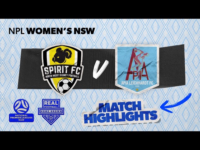 NPL Women's NSW Round 5 Highlights – NWS Spirit FC v APIA Leichhardt FC