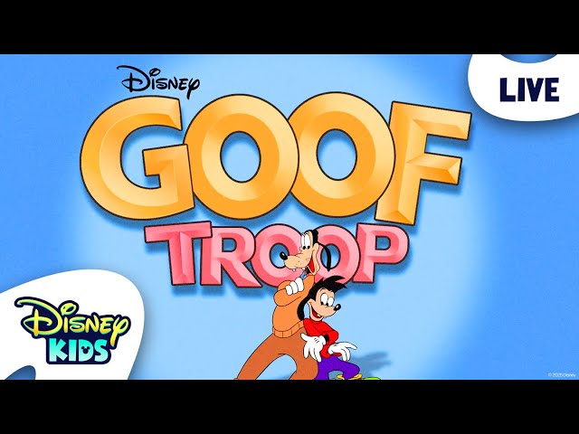 🔴 LIVE! Goof Troop 🤪🐶 | 24/7 Full Episode Live Stream | @disneykids
