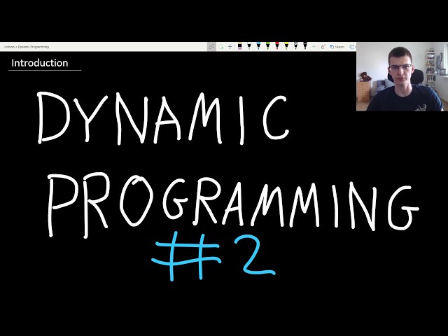 Dynamic Programming lecture #2 - Coin change, double counting
