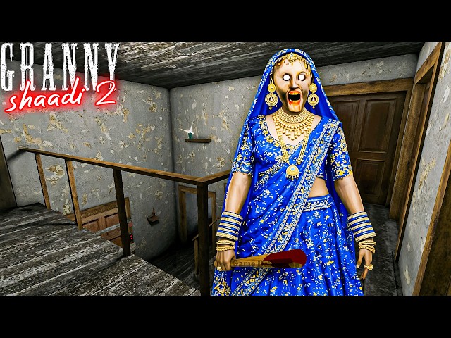 Granny Shaadi 2 🎉Grandpa Granny Horror Game Definition Full Escape Gameplay in Hindi granny marriage