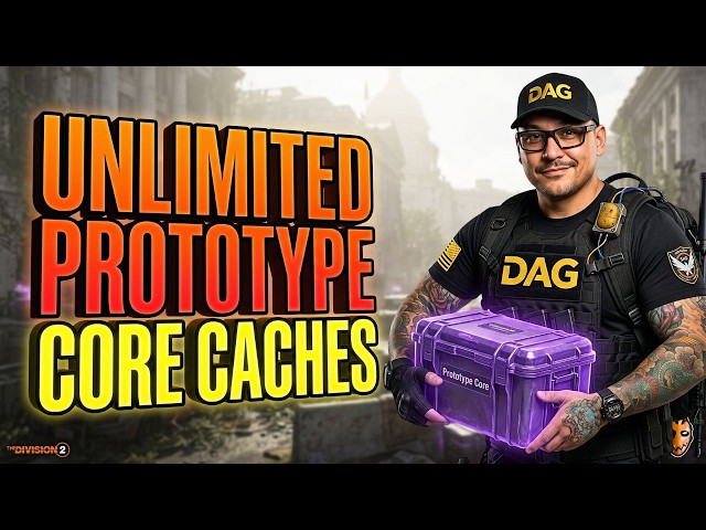 FASTEST PROTOTYPE FARM | Easy Prototype Caches | Run Unlimited Incursions & Raids | Division 2