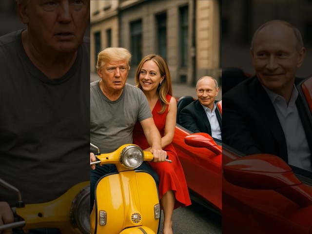 Trump Vs Putin Love Fight 🤣 #funny #comedy #fun #ai #trump #putin