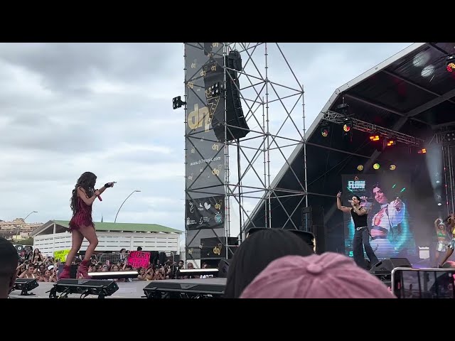 LA REINA DEL FLOW 3 concierto- La savia en mis venas - SKY y Charly flow