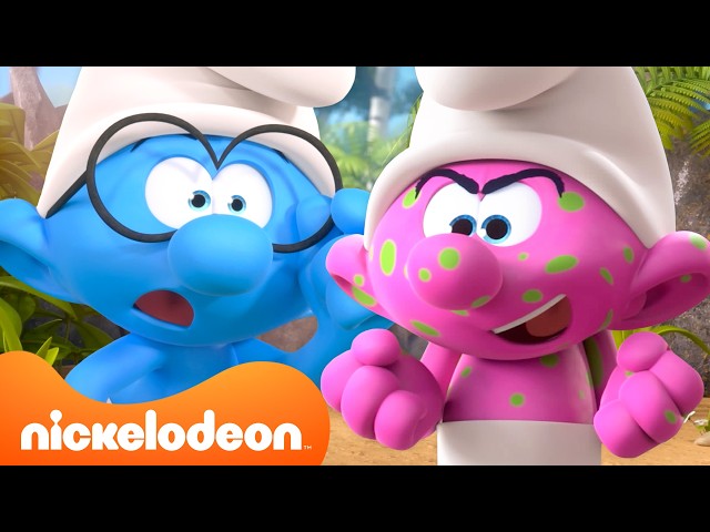 The Smurfs in Disguise & Best Transformations! 🥸🔵 | 90 Minutes | Nicktoons