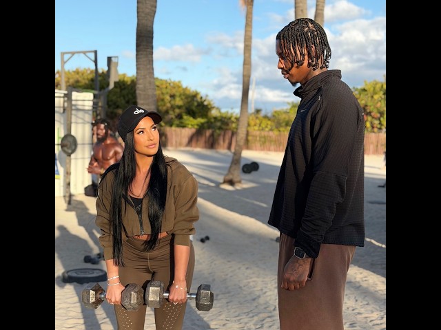 When Delicia gets trained by King!