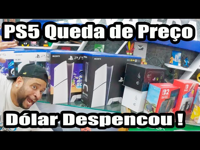 PS5 tem Queda de Preço, Dólar Despencou !