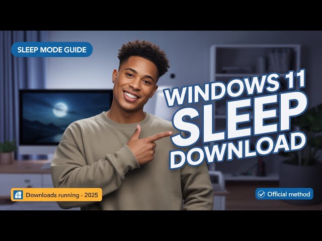 How to Download or Update While PC Is in Sleep Mode (Windows 11)