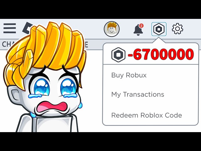 有人偷偷把我的錢全部花光了！我破產了...【Roblox 機械方塊】