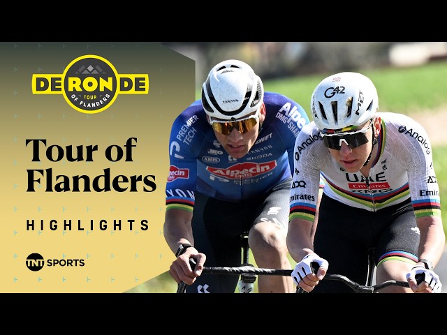 A LEVEL ABOVE THE REST! 😮‍💨 | 2026 Men's Elite Tour Of Flanders Race Highlights | TNT Sports Cycling