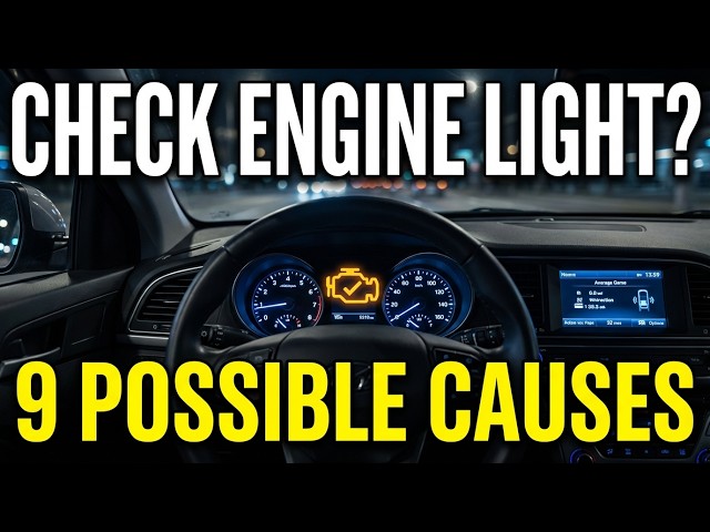 9 Reasons Your Check Engine Light Is ON