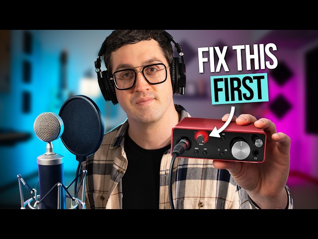 5 Vocal Recording MISTAKES (And How to Fix Them)