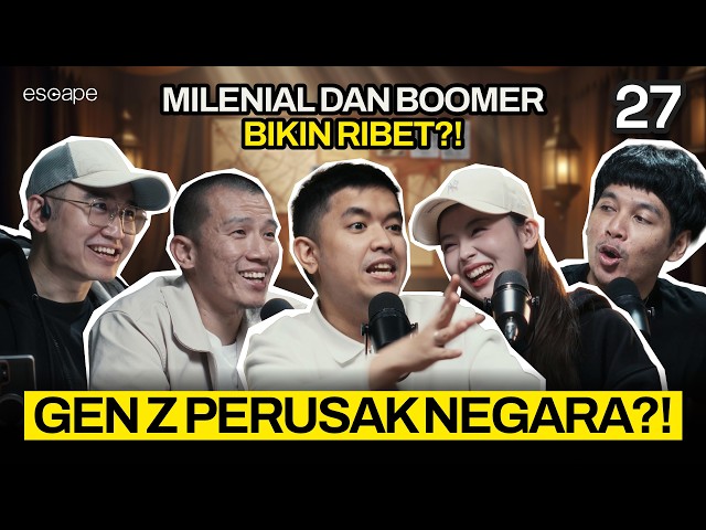 GEN Z WAJIB NONTON, BELAJAR DARI NABI?! - Escape Eps 27 (Ft. Oza Rangkuti, Felix Siauw, Koi, Verren)