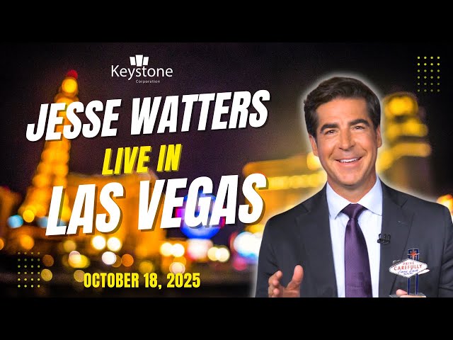 Jesse Watters Invites You to Keystone’s 30th Anniversary Dinner in Las Vegas – October 18, 2025