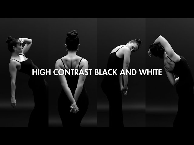 High Contrast Black and White BTS | Sony A7IV + Tamron 90mm Macro
