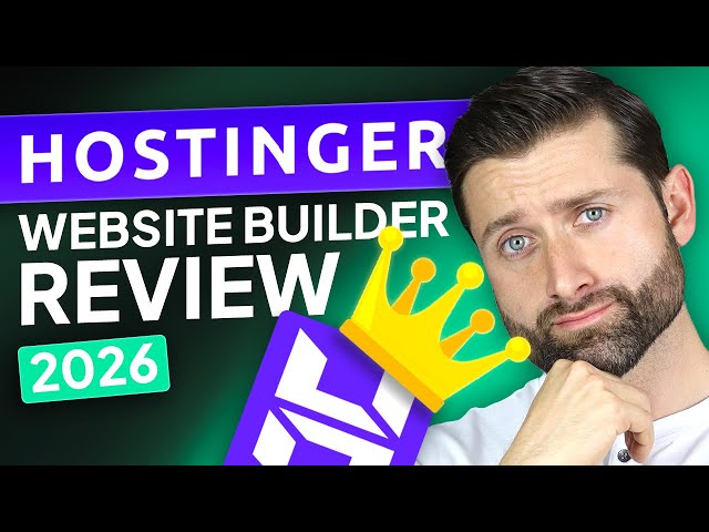 Hostinger website builder review 2026 | The king of the website builders?