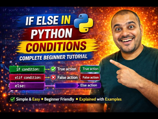 11  If Else in Python | Complete Beginner Tutorial