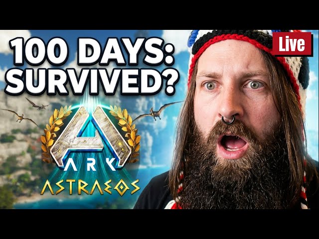 100 Days on Astreos: Taming Every Dino in ARK: Ascended