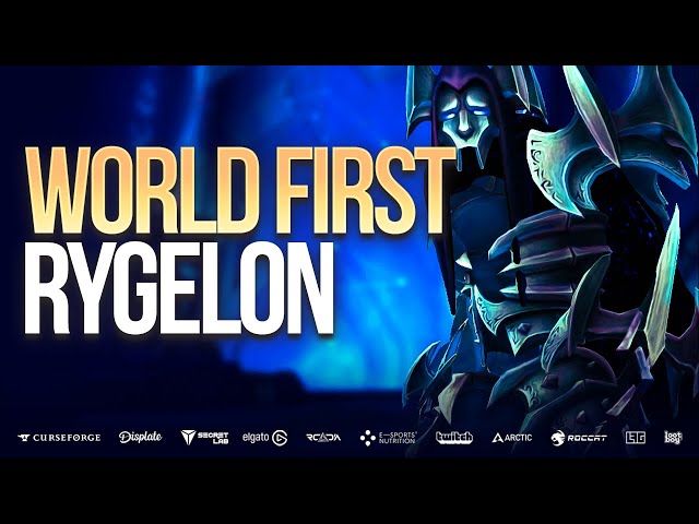 Echo vs. Mythic Rygelon WORLD FIRST! | Sepulcher of the First Ones | WoW: Shadowlands