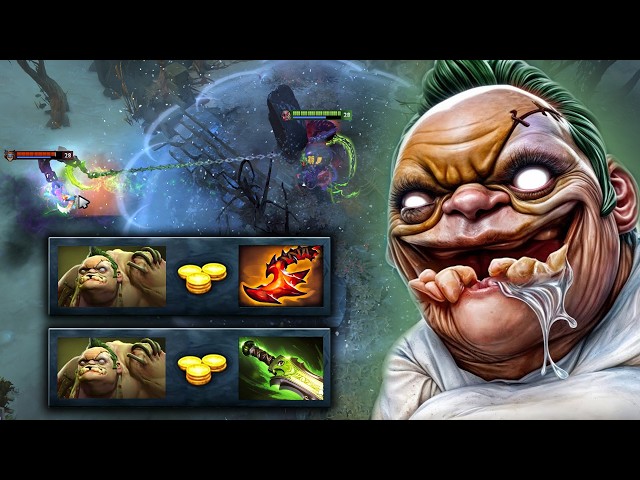 Brutal One Shot Pudge🔥🔥🔥33Kills Overwhelming Blink + Ethereal Blade Builds Rampage Dota 2