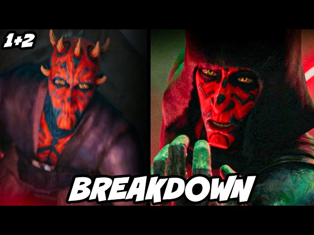 DARTH MAUL SHADOW LORD BREAKDOWN EP 1 AND 2 - MAUL IS RUTHLESS