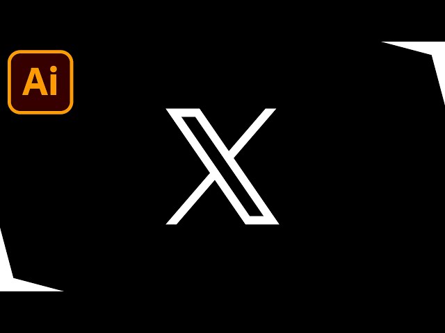 Creating The Twitter X Logo In Adobe Illustrator
