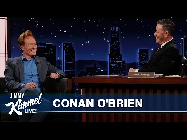 Conan O’Brien on Hosting the Oscars Again & the Letterman Bit That Would Have Ended His Career