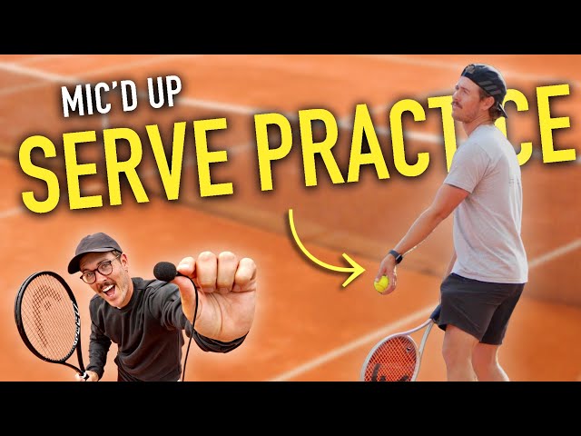 30 Minute SERVE Practice (Technique vs Tactics)