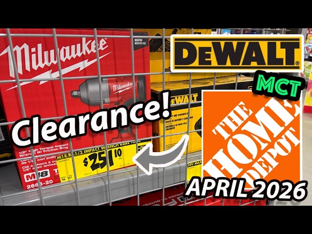 Clearance Deals at Home Depot!