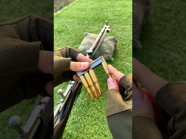 1944 Mosin Nagant Rifle ASMR Loading