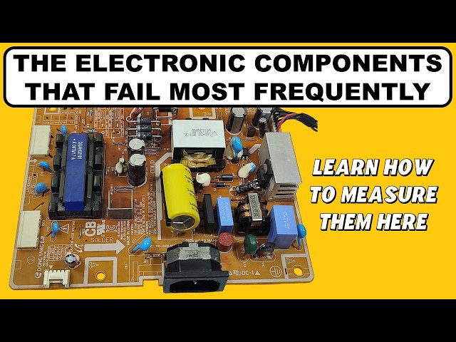 Don't Replace Parts Randomly; First Learn to Measure the Components that Fail Most Frequently.