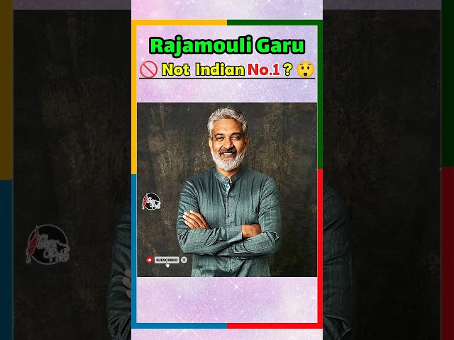 Rajamouli Garu Not Indian no.1 director?😮 // #rajamouli #telugu #tollywood #varanasi #maheshbabu