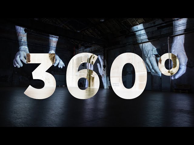 360° Video | beatbox – Immersive Projection Mapping, Kunstkraftwerk Leipzig