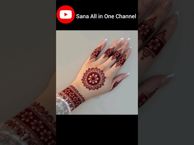 Gol tikki mehndi designs 2025 / new mehndi designs of 2025 /eid special mehndi designs