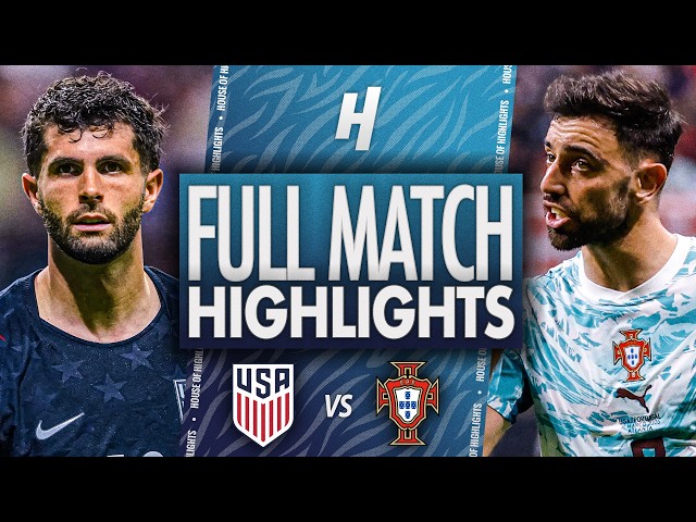 USA vs Portugal - ALL GOALS & Highlights | FIFA International Friendly 2026