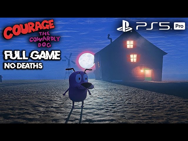 Courage the Cowardly Dog (PS5 Pro) FULL Gameplay Walkthrough (NO DEATHS) (4K60fps)