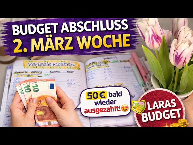 Budget Week 2 in March: Saved on shopping & earned almost €50 on the side 💸