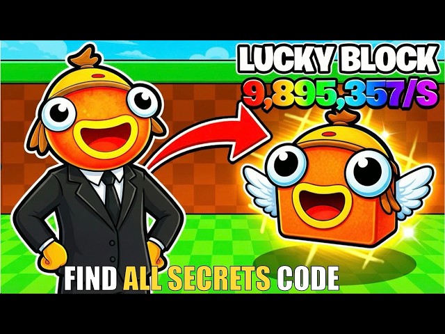 BE A LUCKY BLOCK TYCOON MAP FORTNITE CREATIVE - FIND ALL SECRETS CODE
