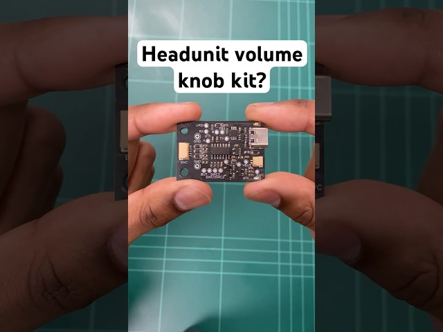 Car Stereo Volume Knob Kit?  #carstereo #headunit #arduino