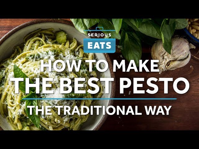 How to Make the Best Traditional Pesto