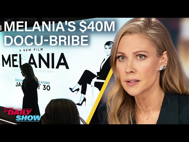 Melania's $40 Million Docu-Bribe Movie Premieres & Dems Make ICE Demands | The Daily Show