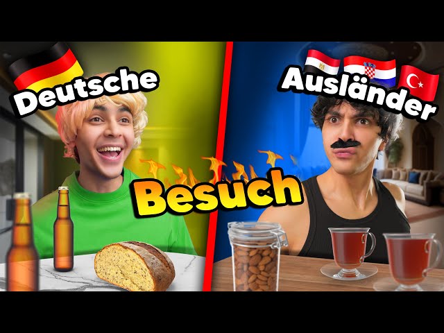 Deutsche vs Ausländer beim BESUCH 😳😂 | Mohi__07