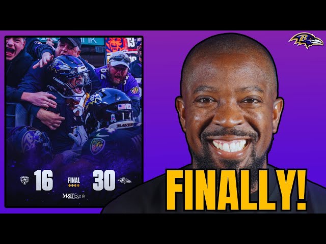 RAVENS VS BEARS - MY POSTGAME THOUGHTS!