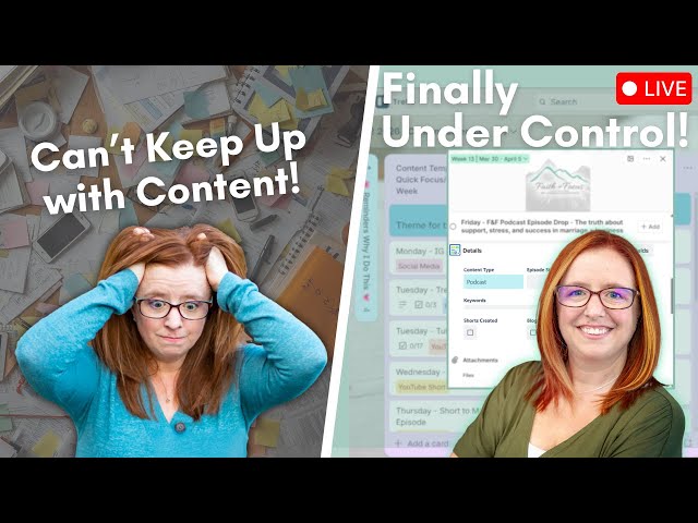 Fix Your Content Chaos in Trello (Build With Me – Live w/ Amazing Fields)